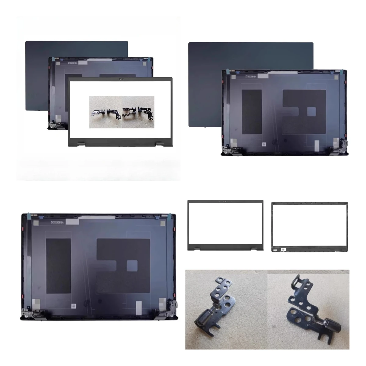 Suitable For Expert Book B1408C B1400 CE C P1450C L1400 Laptop LCD Screen Back Top Cover Front Bezel Hinges Blue Metal Parts