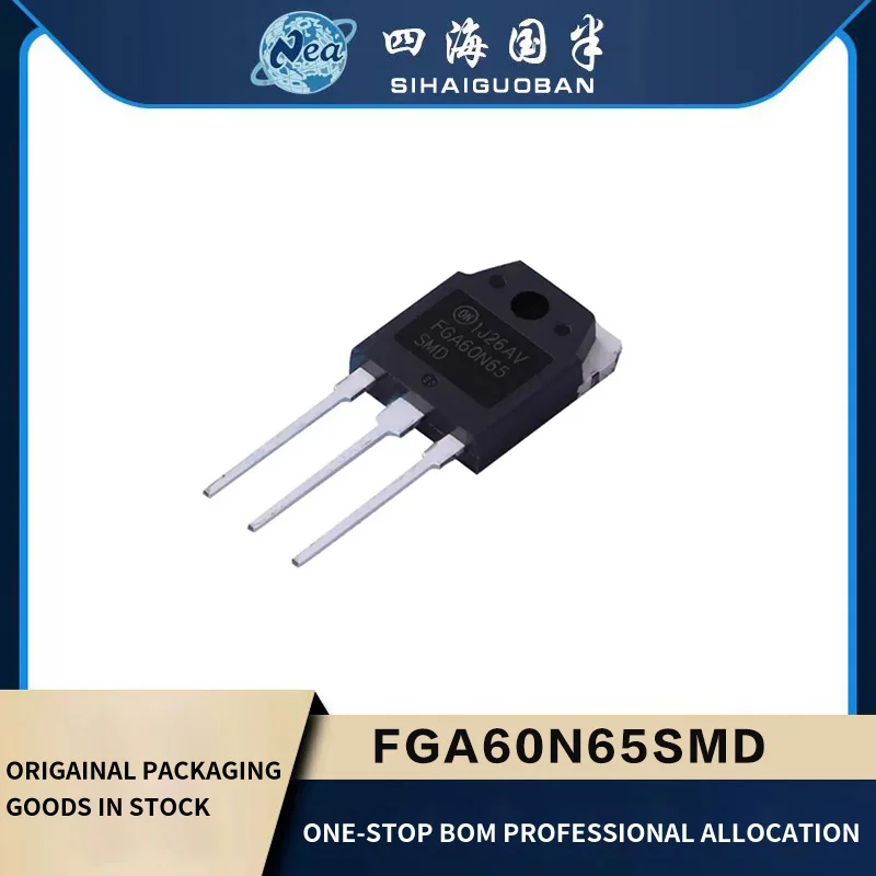 1PCS Original Chip FGA6560WDF TO-247  FGA60N65SMD TO-3P-3 IGBT FIELD STOP 650V 120A TO3P