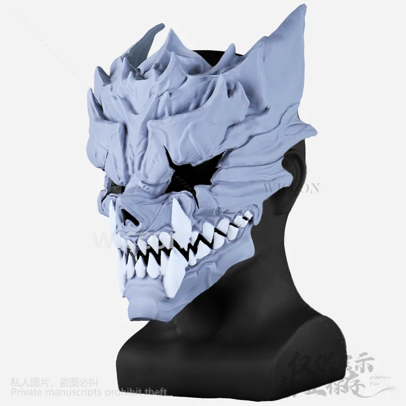 Anime Kaiju Kafka Hibino Prop 3D Printed  CosplaySkull Monster MASK Polylactic Acid Accessories Halloween Christmas Customized