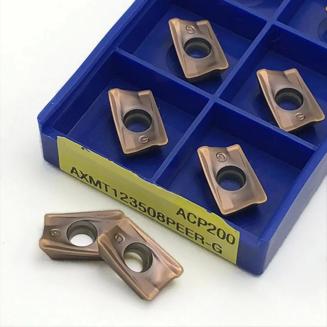 하이 퀄리티 CNC 밀링 절삭 공구, AXMT123508PEER G ACP200 AXMT170508PEER G ACP200 100% 정품