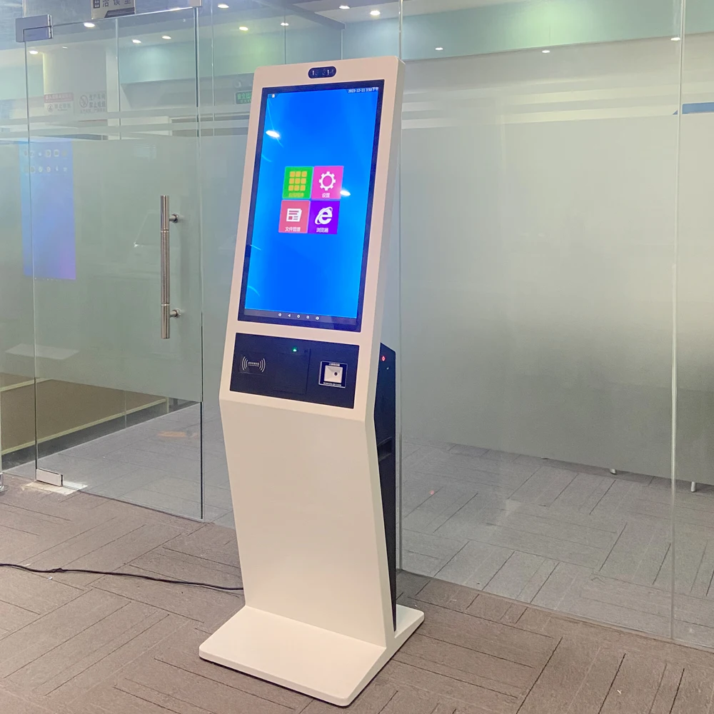 

2026 brand new original 32 Inch Checkout Self Payment Rfid Self Service Information Inquiry Terminal Kiosk