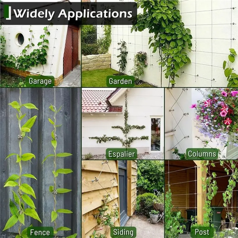 [ABFI!】 Wire Trellis Kit(20-Set), 5/64