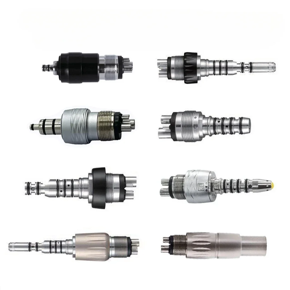 

Multiflex KV Type Dental Coupler Connector NSK KAVO Sirona SinOL Fiber Optic Turbine Handpiece Quick Coupling Conversion Adaptor