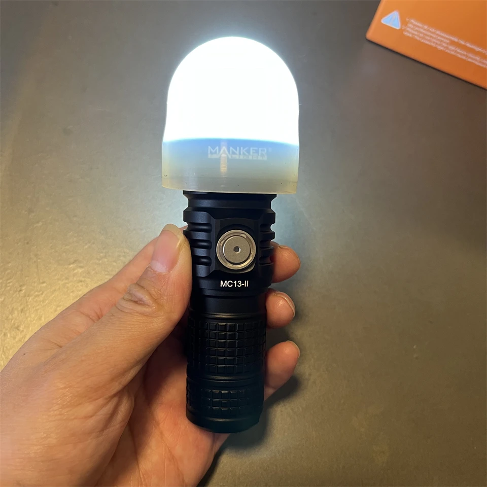 

Manker MC13 II 18350 18650 Кемпинговый фонарик на батарейках SFT40 Светодиодный долговечный фонарик высокой мощности
