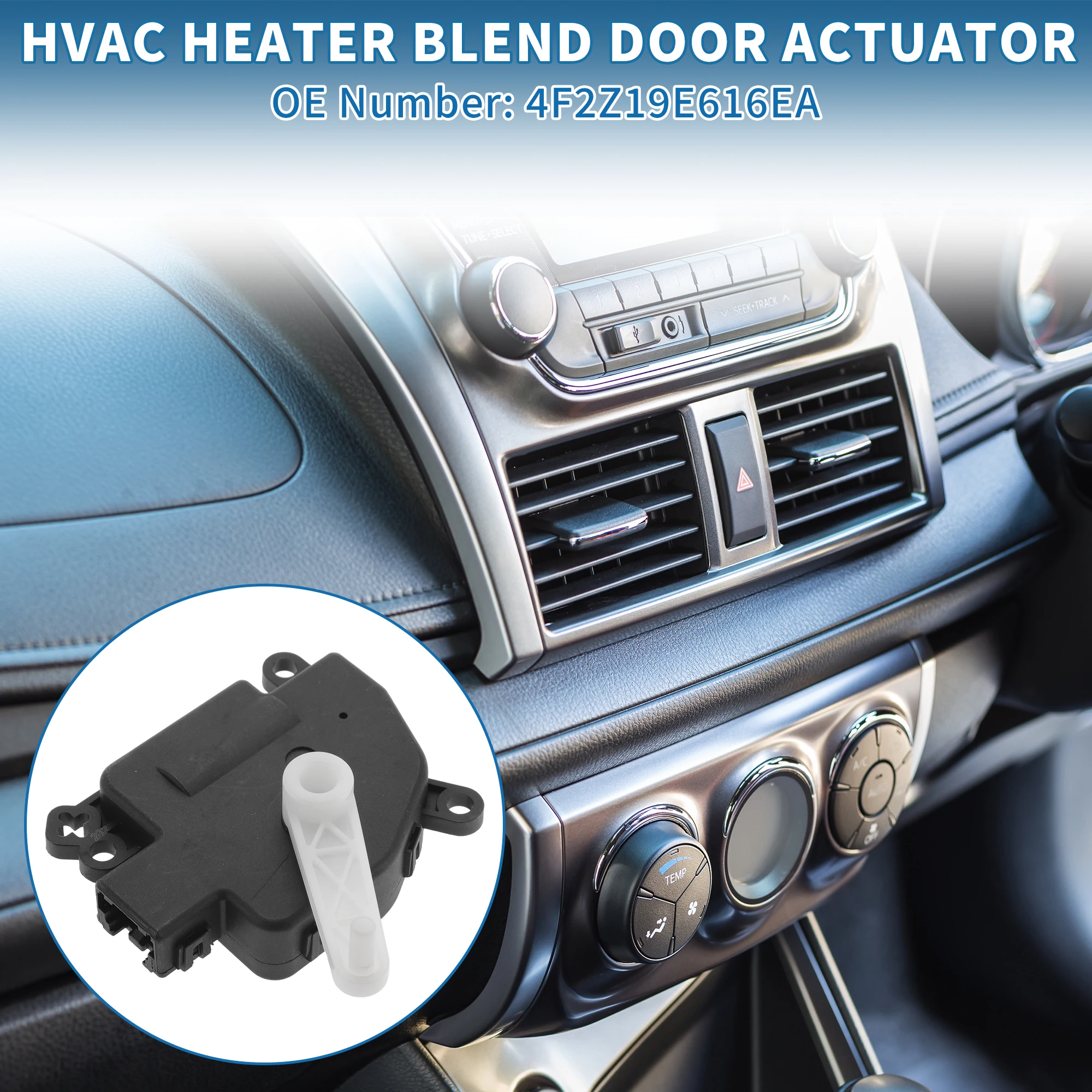 

UXCELL No 4F2Z19E616EA Автомобильный привод двери смеси обогревателя HVAC для Ford Freestar 2004-2007 гг.
