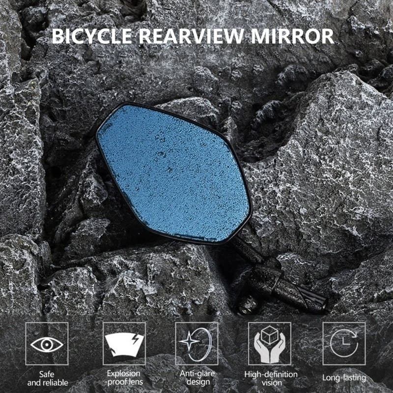 

Зеркало заднего вида, регулируемое на 360 градусов вращающееся зеркало для велосипеда, установленное на руле