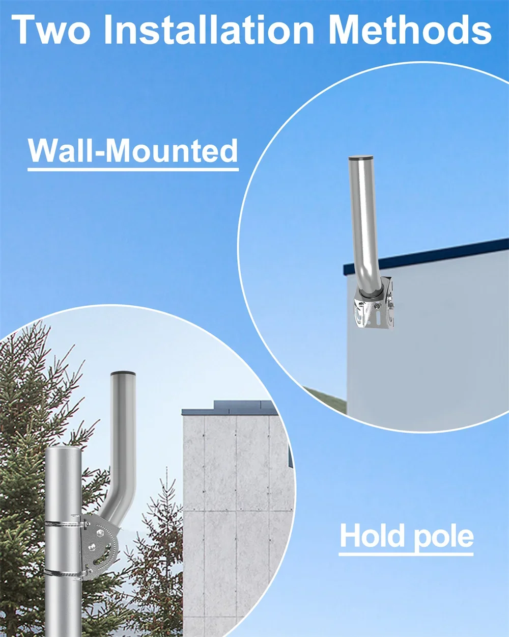 For Wireless Bridge Point-to-point AP Access Point Client Bridge CPE Weather Station J-type&Wall Mounted Installation Bracket