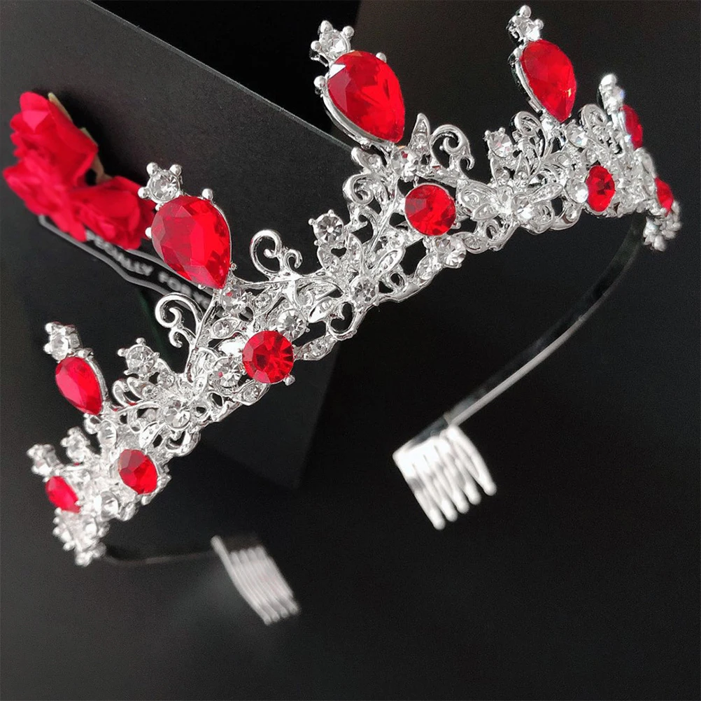 

Wedding Crown Hair Comb Rhinestone Hoop Women Bride Bridal Headband Fashion Hair Hoop Long Lasting Use Daily Party