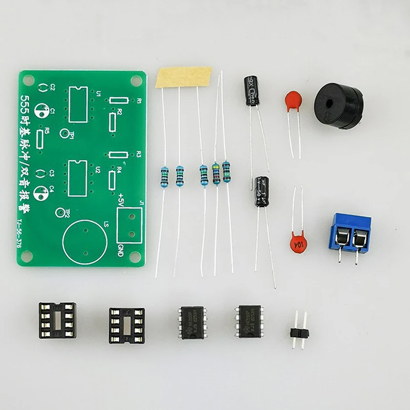 1Pc Optocoupler Tester Kit 555 Application Circuit Board Practice Welding DIY Electronic Product And Assembling Spare Parts