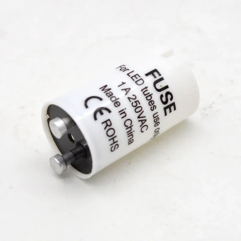 25pcs/lot CE/ROHS LED Tube Starter Only Use for LED Tube Protection 250V/1A The Best Electronic LED Fuse Starter