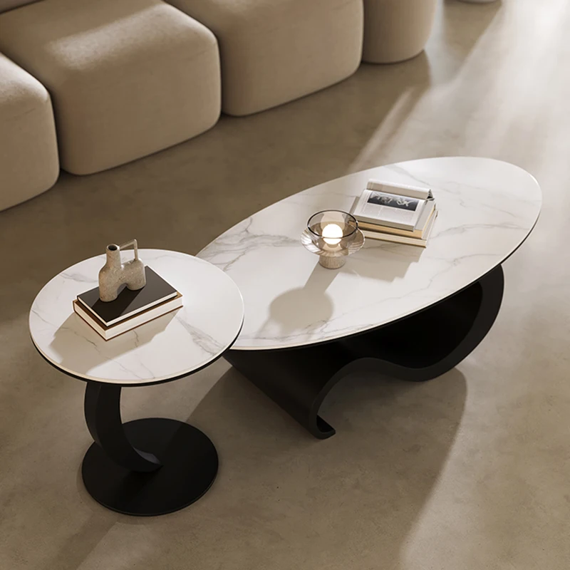 طاولة القهوة الأوروبية الأنيقة أسلوب بسيط تصميم شخصي طاولة جانبية بوهو الديكور Tisch Wohnzimmer أثاث غرفة المعيشة #3