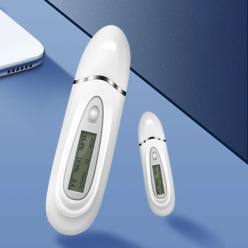 محلل ذكي للبشرة يعمل بالبلوتوث، محلل رطوبة البشرة ومرونة الزيت، محلل البشرة، جهاز اختبار الجلد #4