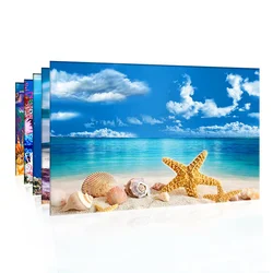 Hintergrund für aquarium dekoration aquarium Pflanzen für aquarium doppelseitige HD Fish Tank Landschaft Aufkleber Wand Lanscaping