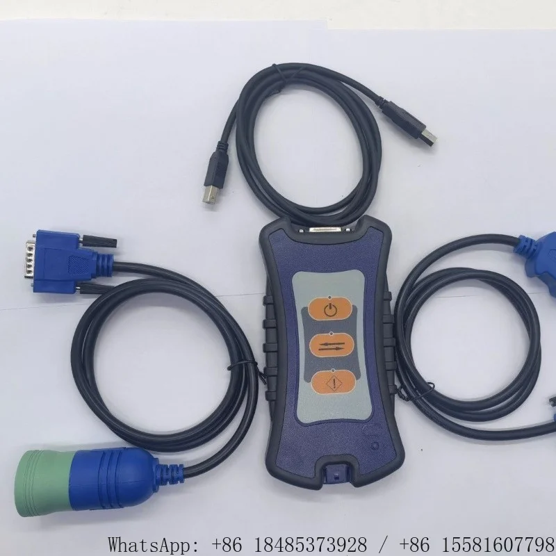 Version 3 USB Diagnostic Adapter Complete Wiring Kit Heavy Truck Engine Error Scan Equipment for Commercial Vehicle Repair Work