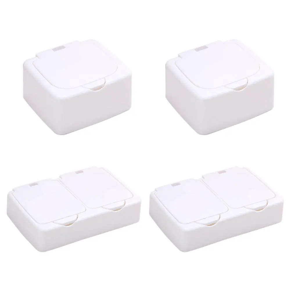

Miniature Storage Case Bead Containers Simple Desktop Organizer Plastic Stationery Student Organiser Office Supply Jewelry