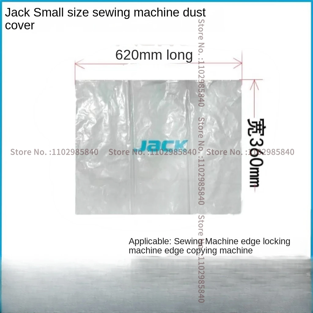 Capa contra poeira Máscara Dustproof, Shell Plástico para Jack Máquina de Computador, Flat Lockstitch, Agulha Dupla, Overlock Machine, 1Pc