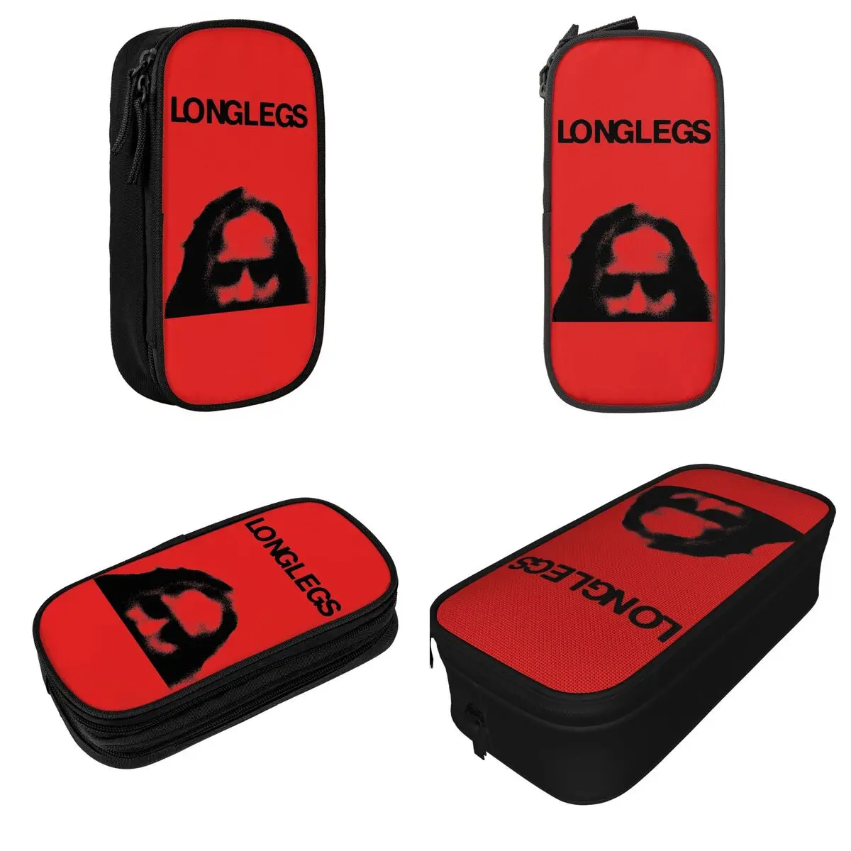 LONGLEGS 2024 Horror Movie Film Merch Pencil Case Large-capacity Office Supplies Pencil Case Stationery Birthday Gift