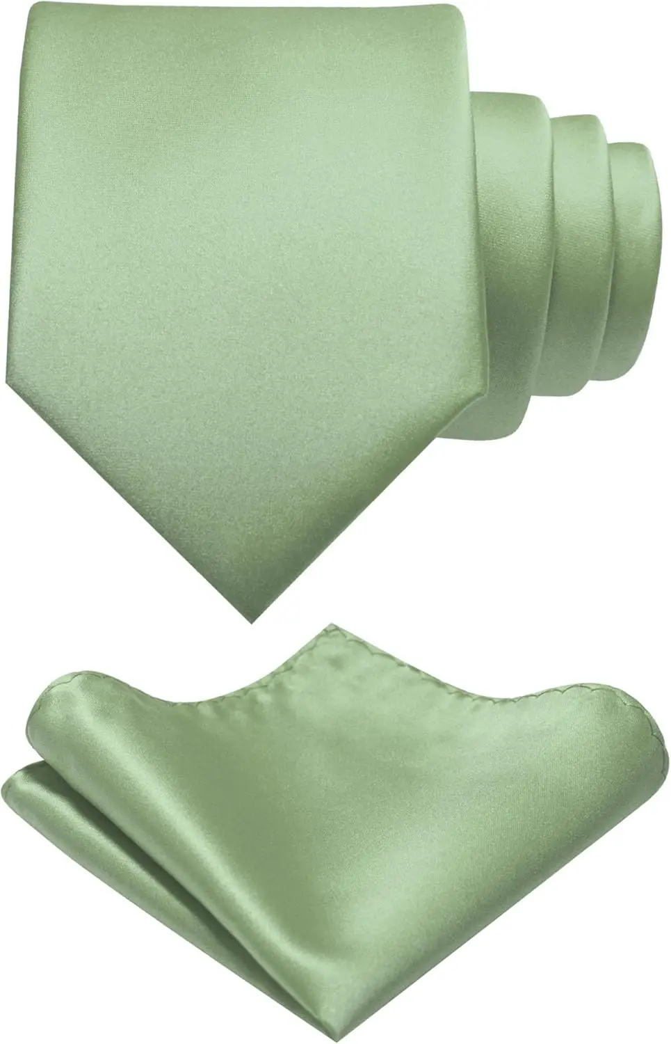 

Solid Color Tie and Pocket Square Hanky with Lapel Pin Set for Men