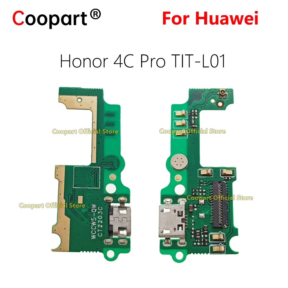 New Micro USB Charging Board Connector Connect Flex Cable Microphone For Huawei Honor 4C Pro TIT-L01 4Cpro Charger Port