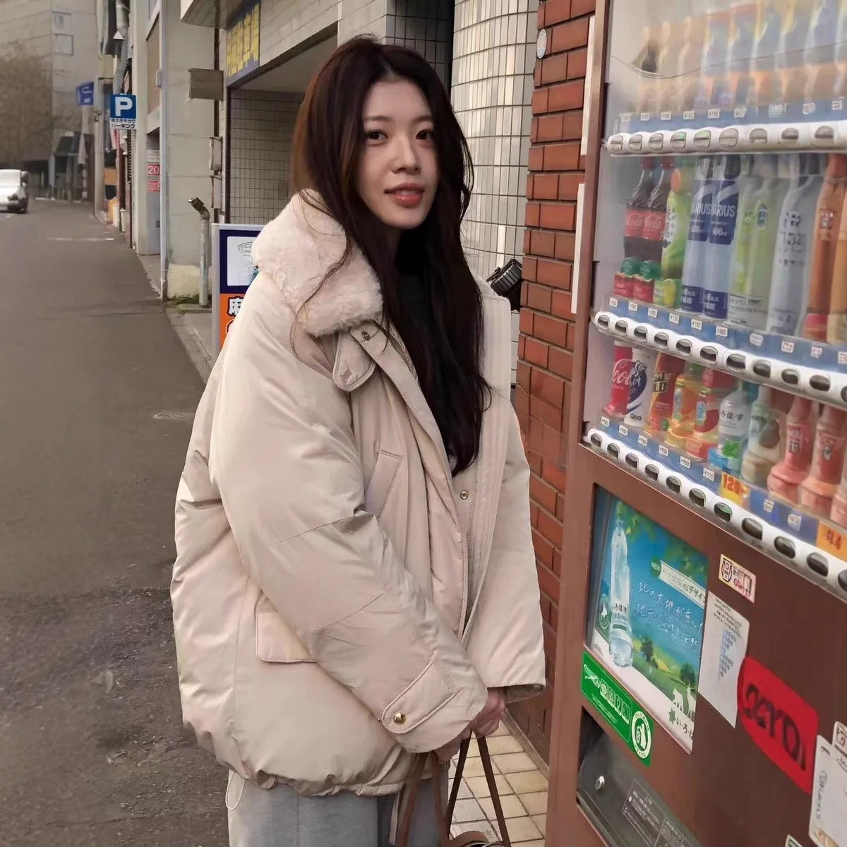 سترة شتوية دافئة من إيست جيت إيروم بياقة كلاسيكية، مصنوعة من ريش البط الأبيض بنسبة 90٪، بدون قبعة، قابلة للطي، مصنوعة من أليا...