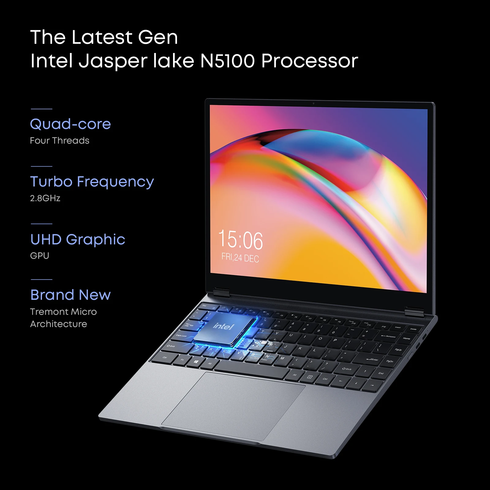 CHUWI FreeBook 13.5 Laptop 16GB 512GB SSD Intel N150