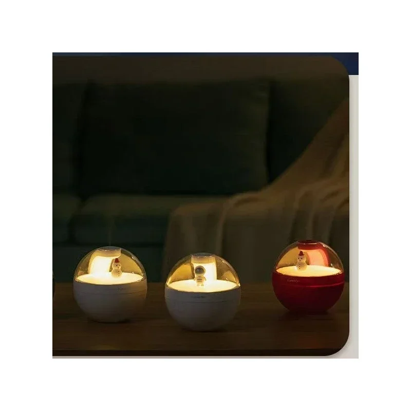 Nordic Flame-luchtbevochtiger USB-aromatherapiemachine voor thuisgebruik - Compacte etherische olie-diffuser met vlamontwerp