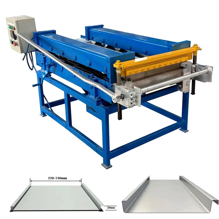 Forming Equipment Roofing Sheet Metal Rollers Making Standing Seam Panel Machine