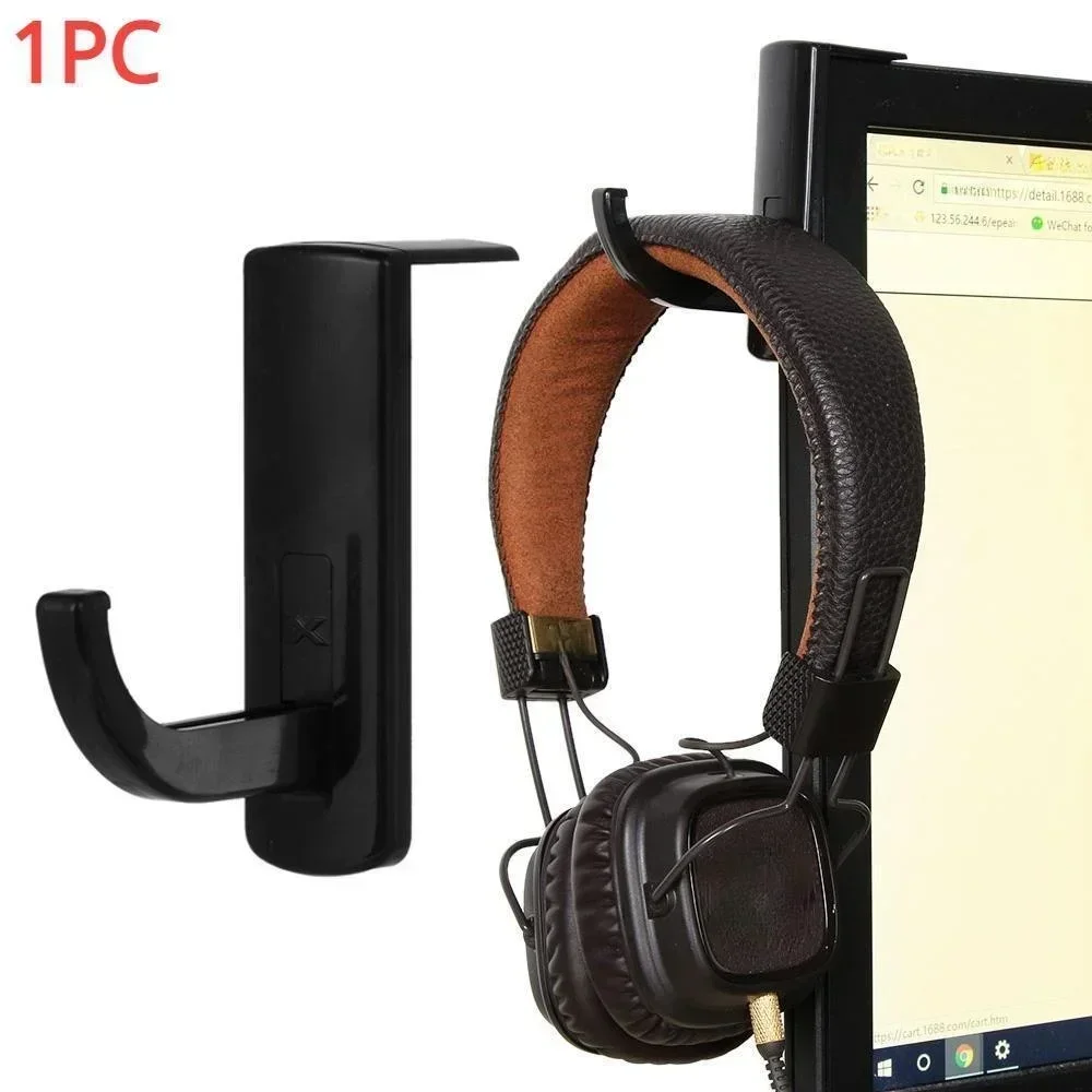 Hoofdtelefoon Hanger Monitor Standhouder Headset Stick-on Hook