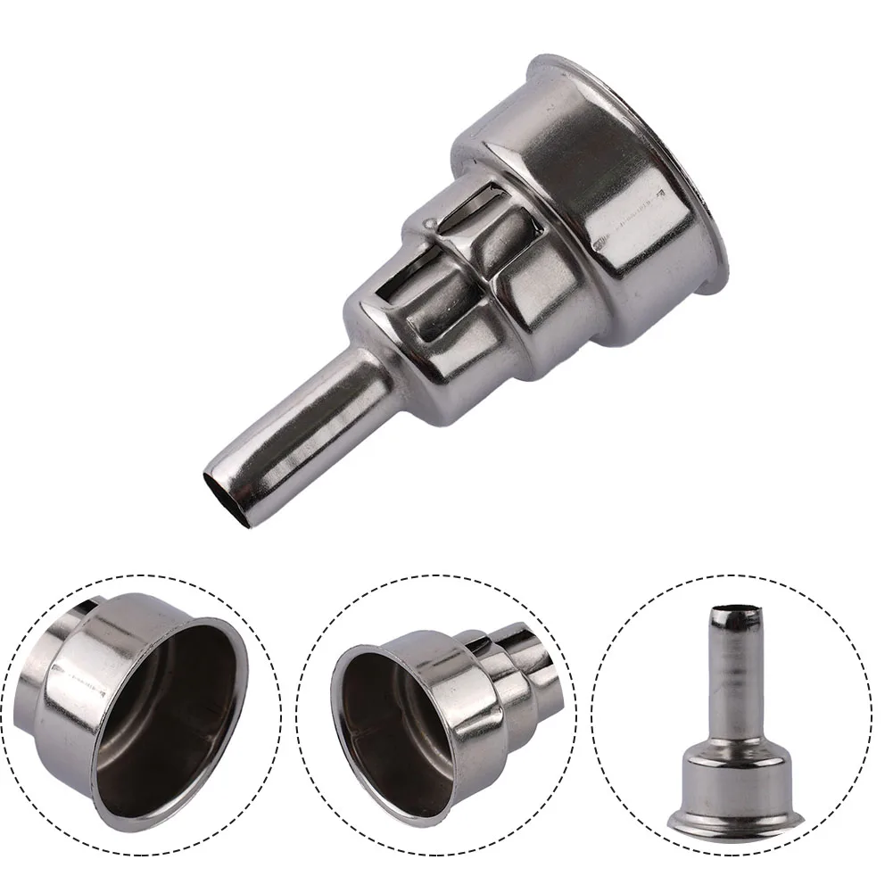 9mm Welding Nozzles Metals Wind Nozzle Round Hot Air Guns Nozzle Replacement Welding Nozzles 500-2/600-2/630 Heatgun Accessories