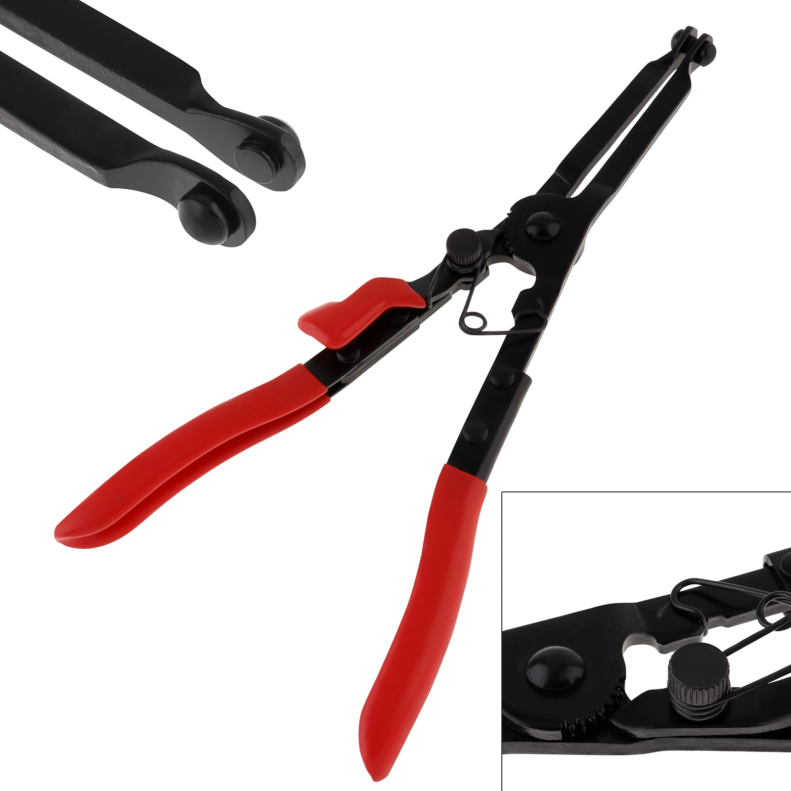 

High Carbon Steel Anti Slip Handle Exhaust Pipe Clamp Spreader Pliers, C Type Clamp Installation Plier