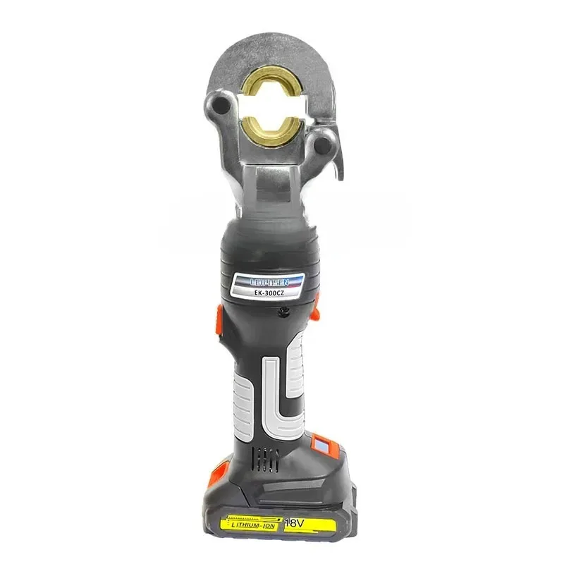 Portable Battery Powered Hydraulic Crimping Tools EK-300C for Copper Aluminum Cable Terminal 4-300mm2 Electric Crimping Tool