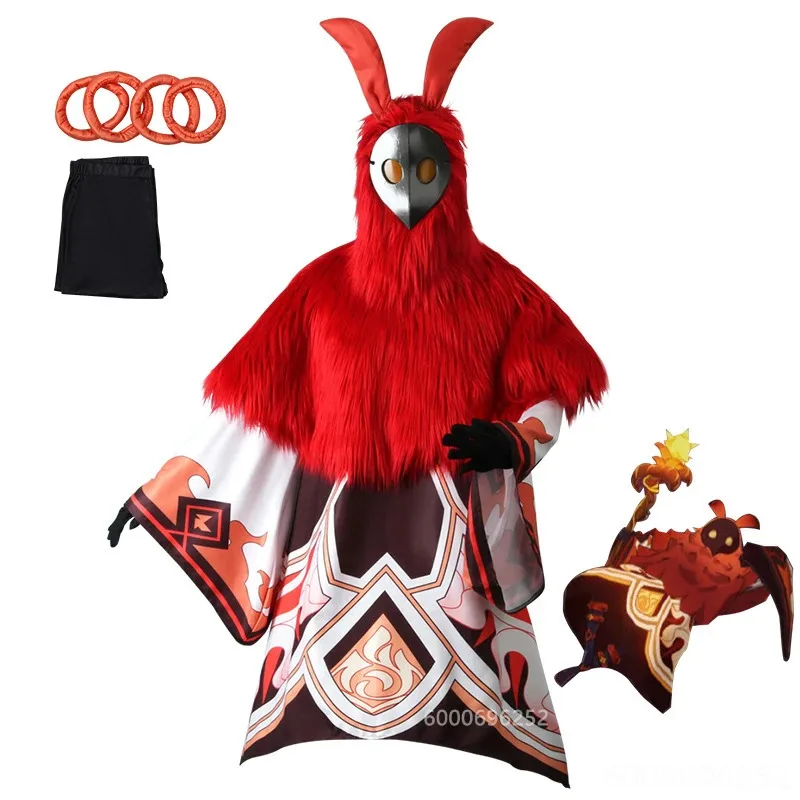 Abyss Mage Anime Game Genshin Impact Pyro Hydro Electro Cryo Abyss Mage Cosplay Clothes Costume for Themed Events New Arrival
