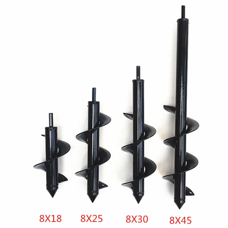 Hexagonal Handle Ground Auger Bit, Jardim Estufa Plantio, cavando Buracos, soltando o solo, furadeira elétrica, acessórios da ferramenta, 1Pc