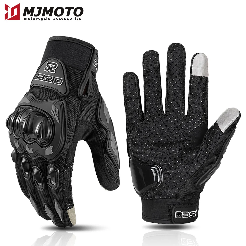 

Ummer Breathable Full Finger Motorcycle Gloves Non-slip Wear-resistant Motocross Racing Gloves Touch Screen Moto Biker Gloves