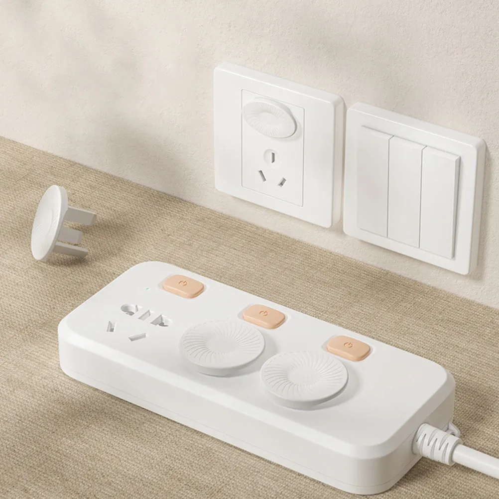 

4Pcs Baby Safety Outlet Covers Child Proof Electrical Outlet Protector Prevent Electrical Shock for Home Safety