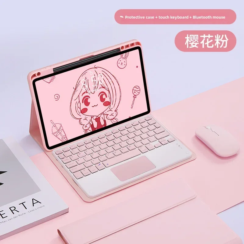 

Case For Xiaomi Pad 7s Pro 12.4 Inch 2025 Magnetic Tablets Keyboard Protective Cover Bluetooth Keyboard Shell Funda