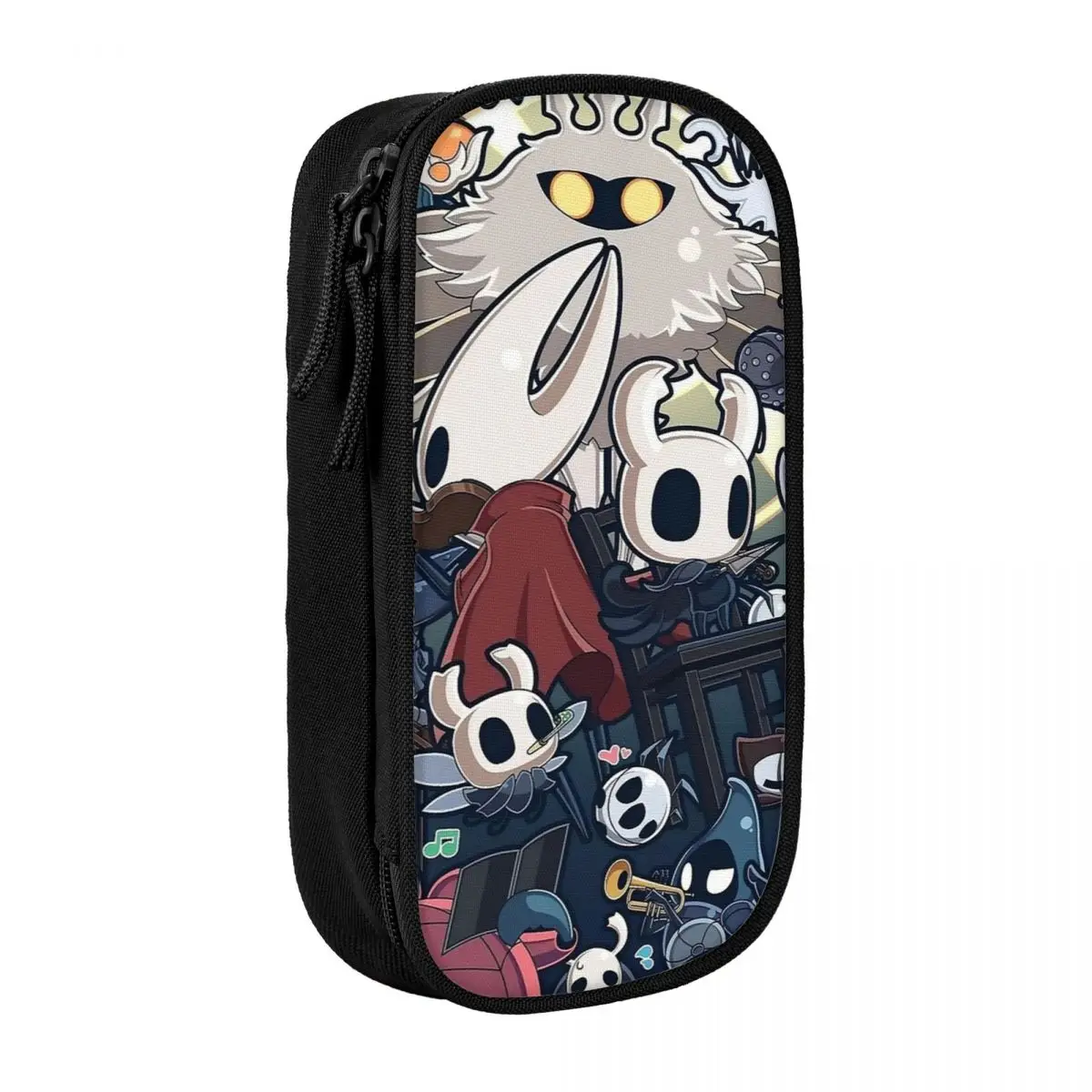 

Fashion Hollow Knight Silksong Pencil Cases Pencil Pouch Pen Holder Kids Large Storage Pencil Bags Office Zipper Stationery