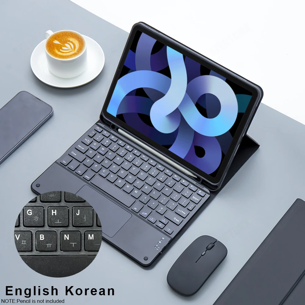 Magic keyboard Wireless Mouse For iPad 9th Generation Case A16