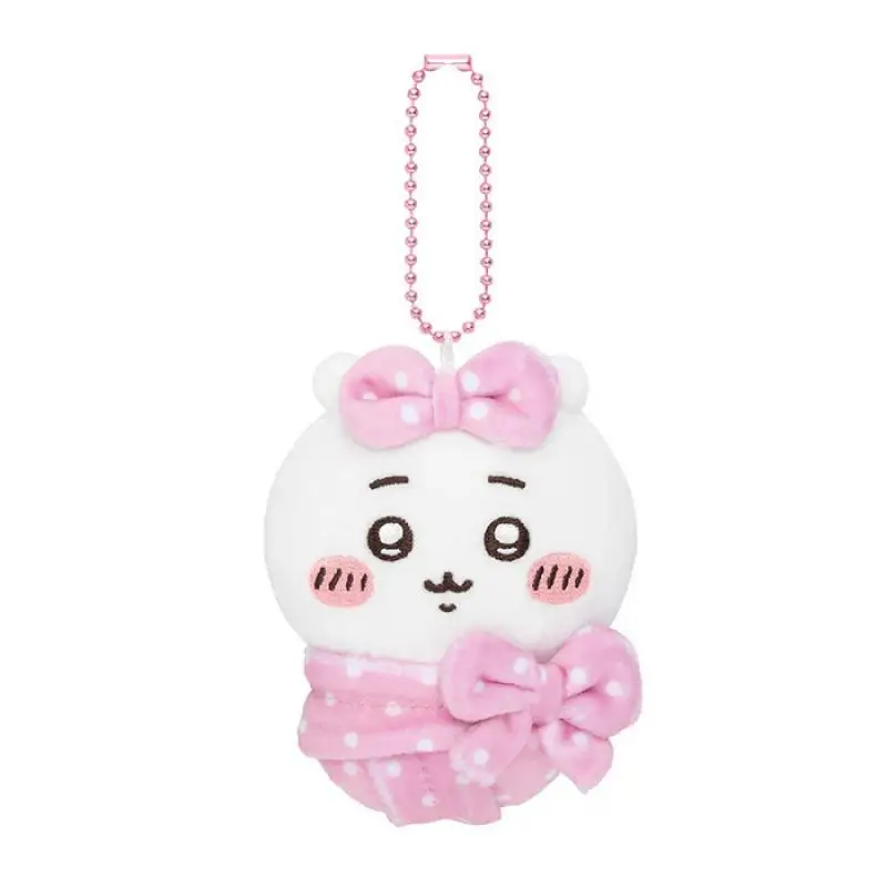 Cute Cartoon Kawaii Chiikawa Hachiware Usagi Plush Sleeping Bag Baby Series Pendant Keychain Swaddle Doll Pendant Toy Gift