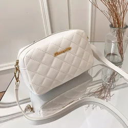 Luxury Tassel Small Messenger Bag For Women Lingge Embroidery Casual Female Shoulder Bag 2023 Fashion Ladies Crossbody Bags