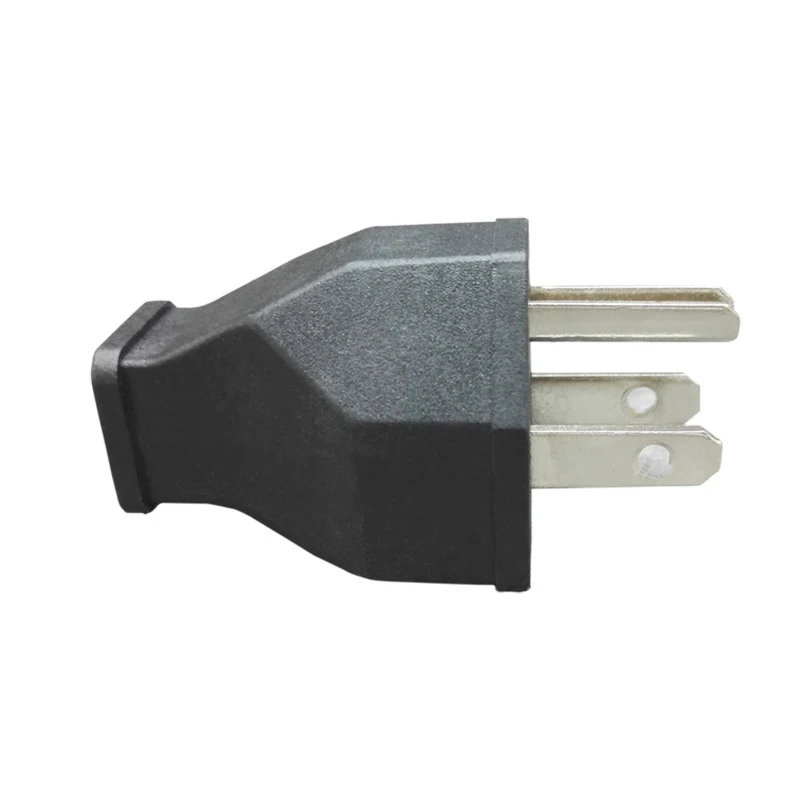 أسود 15A 125 فولت النحاس الولايات المتحدة الأمريكية كندا اليابان تجميعها محول الطاقة الصناعية التوصيل المقبس الذكور الإناث 5-15P/R قابس الأسلاك القابلة للإزالة