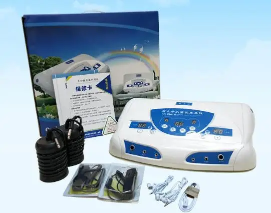Double ion detoxification machine detoxification foot detoxification machine system foot bath Spa massage machine for two people