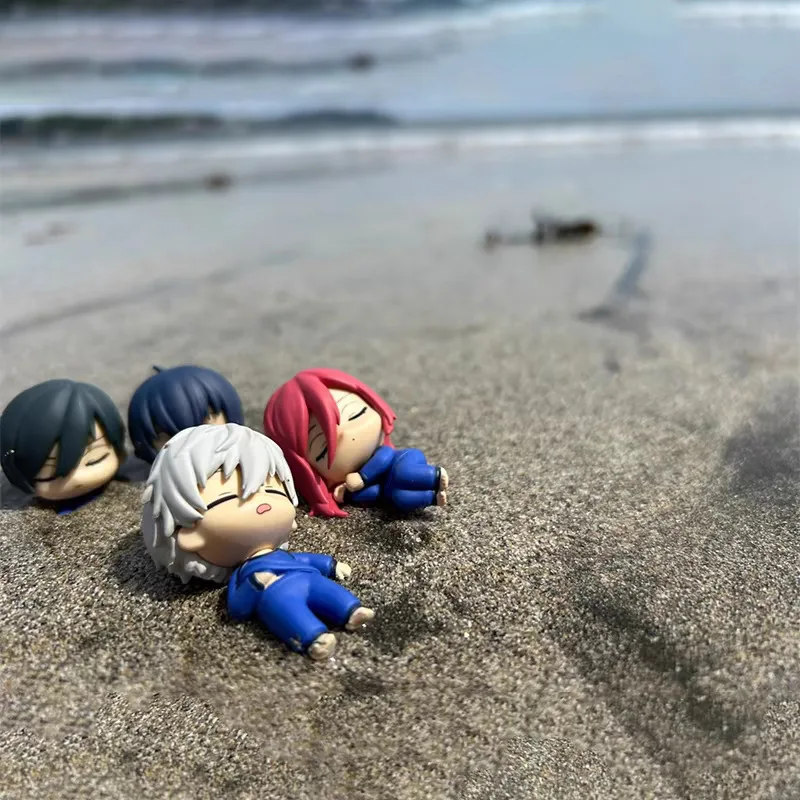 アニメ5cmブルーロック スリーピングブラインドボックス アクションフィギュア PVCフィギュア 森岡洋一 永井征士郎 モデル玩具 ホームデコレーション キッズギフト