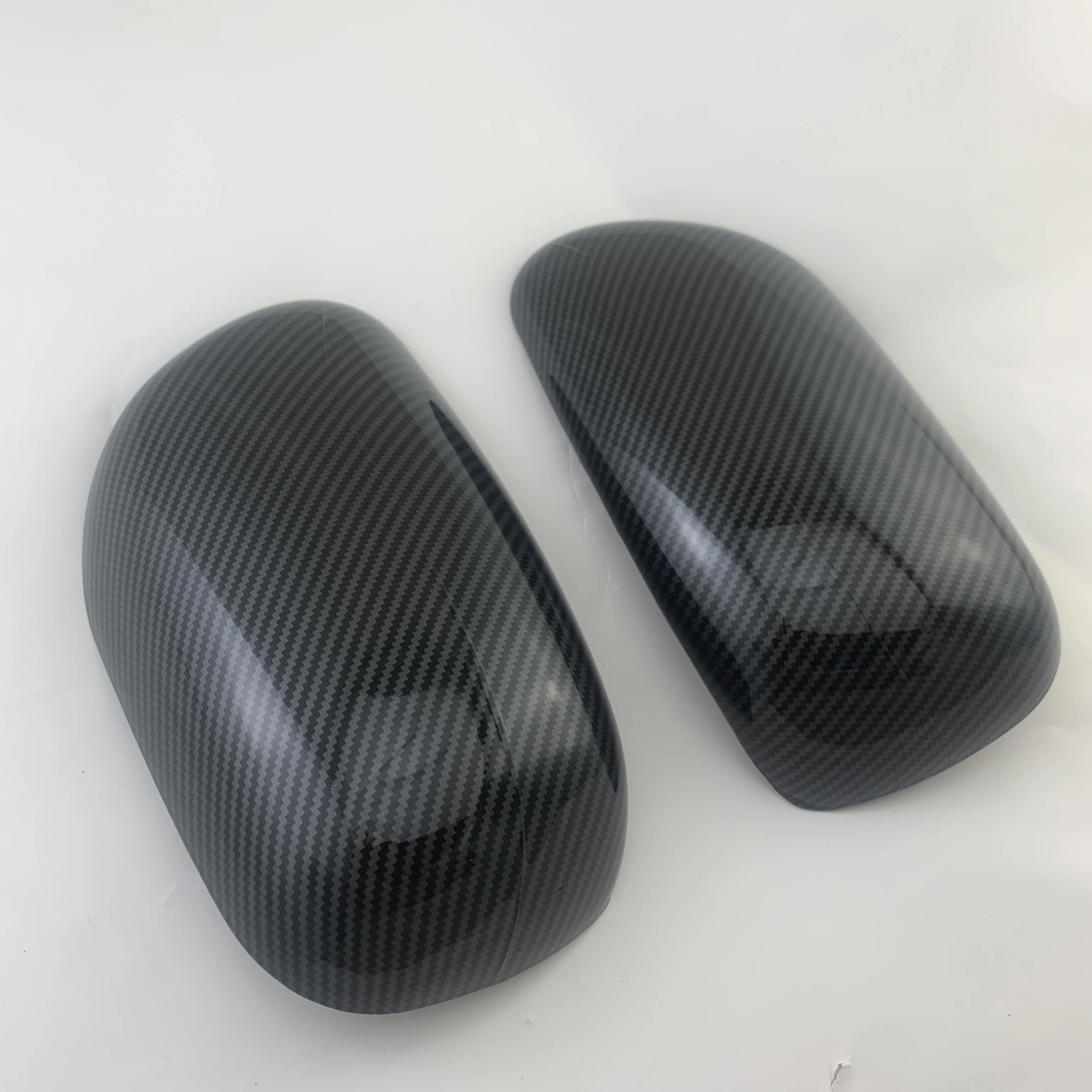 ABS Chrome Glossy Carbon FiberCar Side Door Rear View Mirror CoverFor Toyota 2001-2003Corolla VIOS 2003-2015 PROBOX SUCCEED