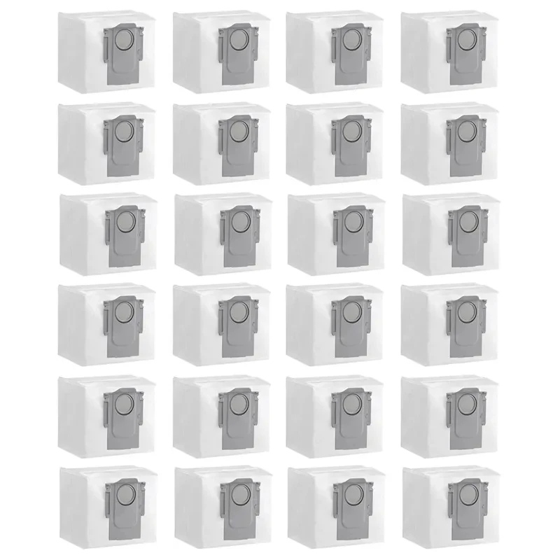 

24 Pcs Dust Bag Collectors For Xiaomi Roborock Q5+ Q7 T8 S7 MAXV Ultra Q7 MAX Vacuum Cleaner Spare Parts Accessories