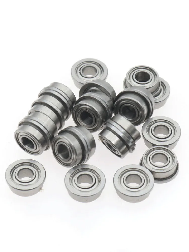 10 sztuk F623ZZ F624ZZ F625ZZ F626ZZ F627 F628 F629 ZZ -2RS zawór kulowy kołnierzowy łożyska cienka ściana metalowe ekranowane z kołnierzem — zdjęcie 2