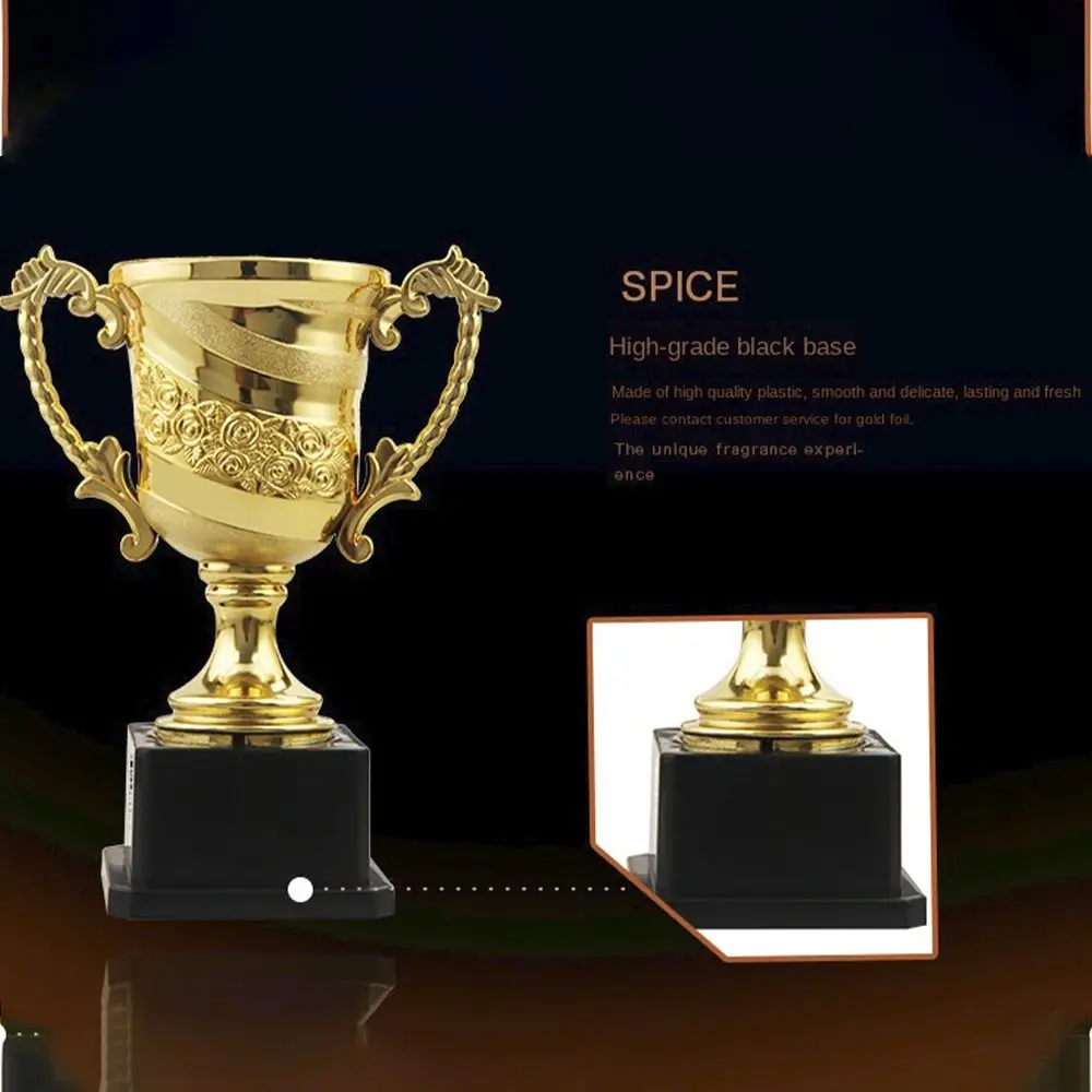 14/17/18cm Trophy Awards Children's Plastic Model Small Prize Cup School Rewarding Supply Competition Soccer Craft Souvenirs