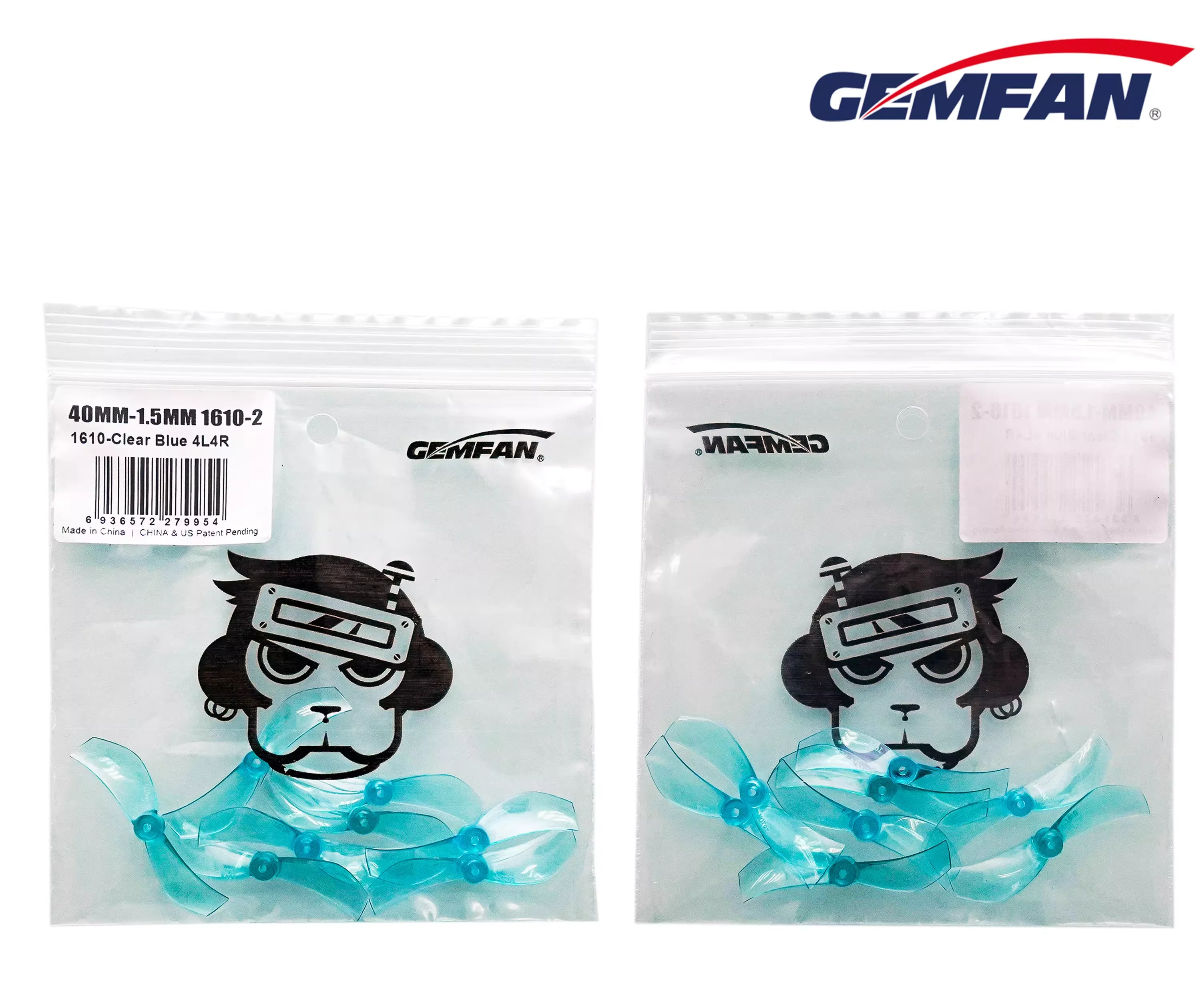 

Gemfan 40mm 1610 2-Blade Propeller (8CW+8CCW)