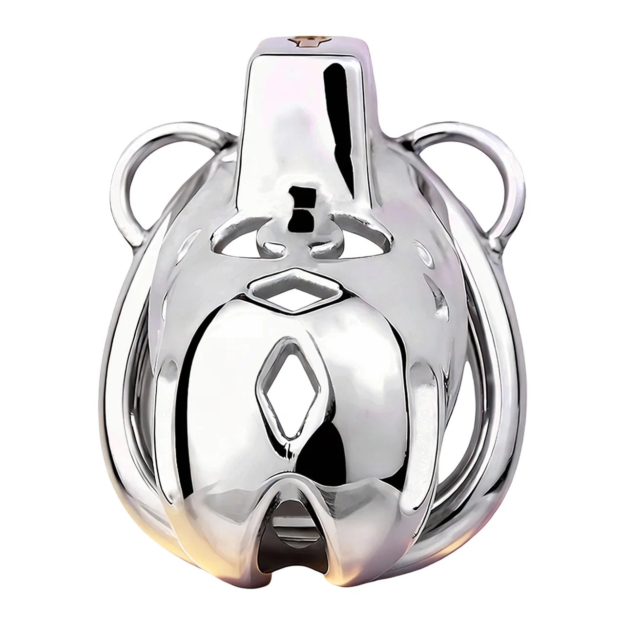FRRK Cobr Curve Cock Cage Lock for Male Stainless Steel Chastity Device with Penis Rings BDSM Sex Shop Adult Toys Supplies