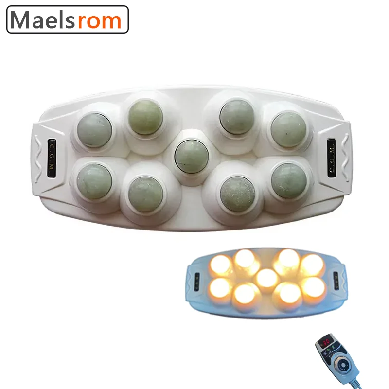 

Heat Therapy Natural Jade Massager Massageadon Physical Therapeutic Device For Body Tens Relaxation and Muscle Stimulator